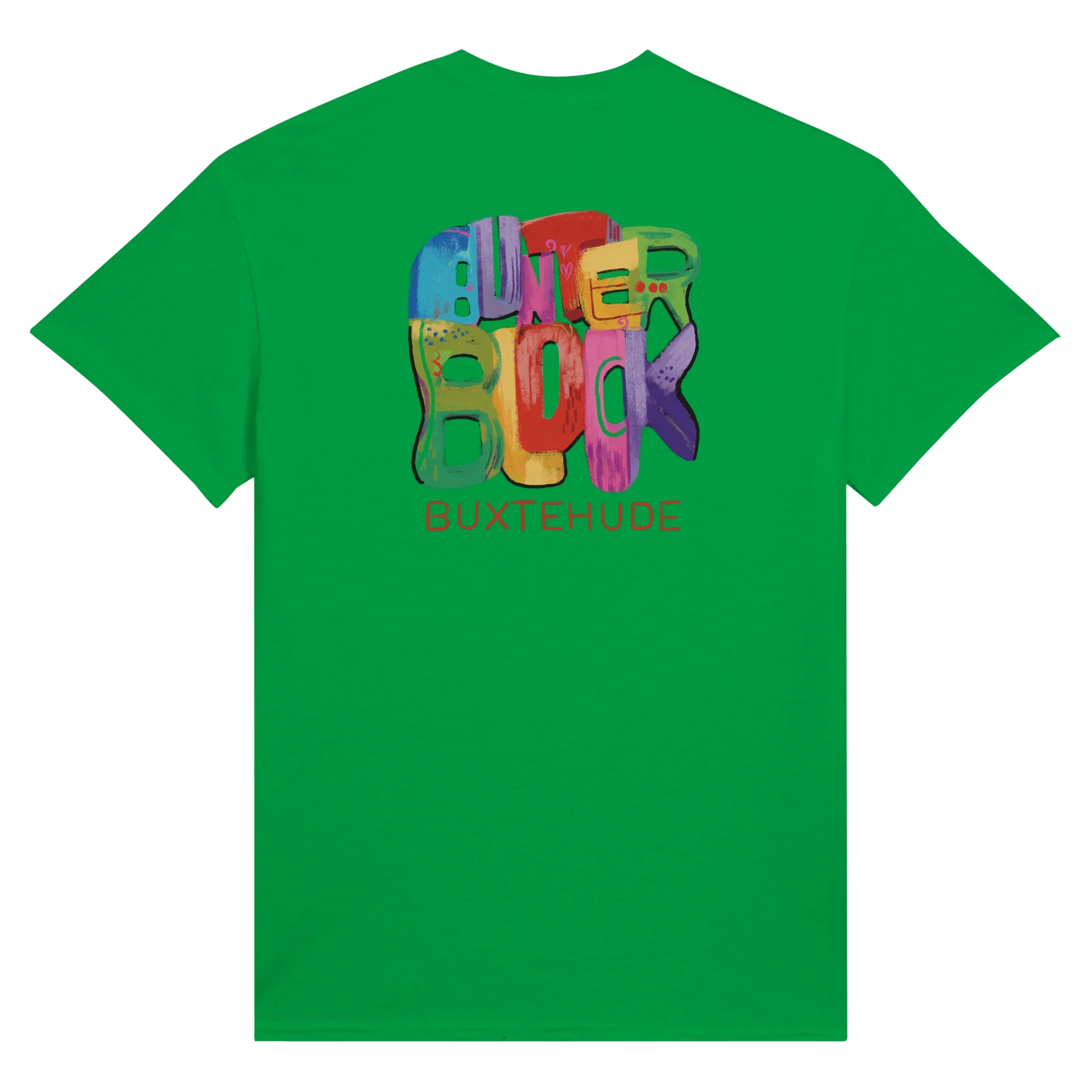 Bunter Block NIE WIEDER IST JETZT T-Shirt - Image 6