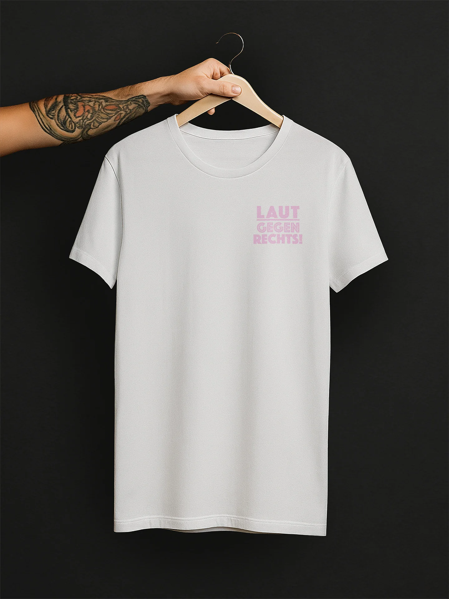 Laut gegen Rechts T-Shirt - Image 3