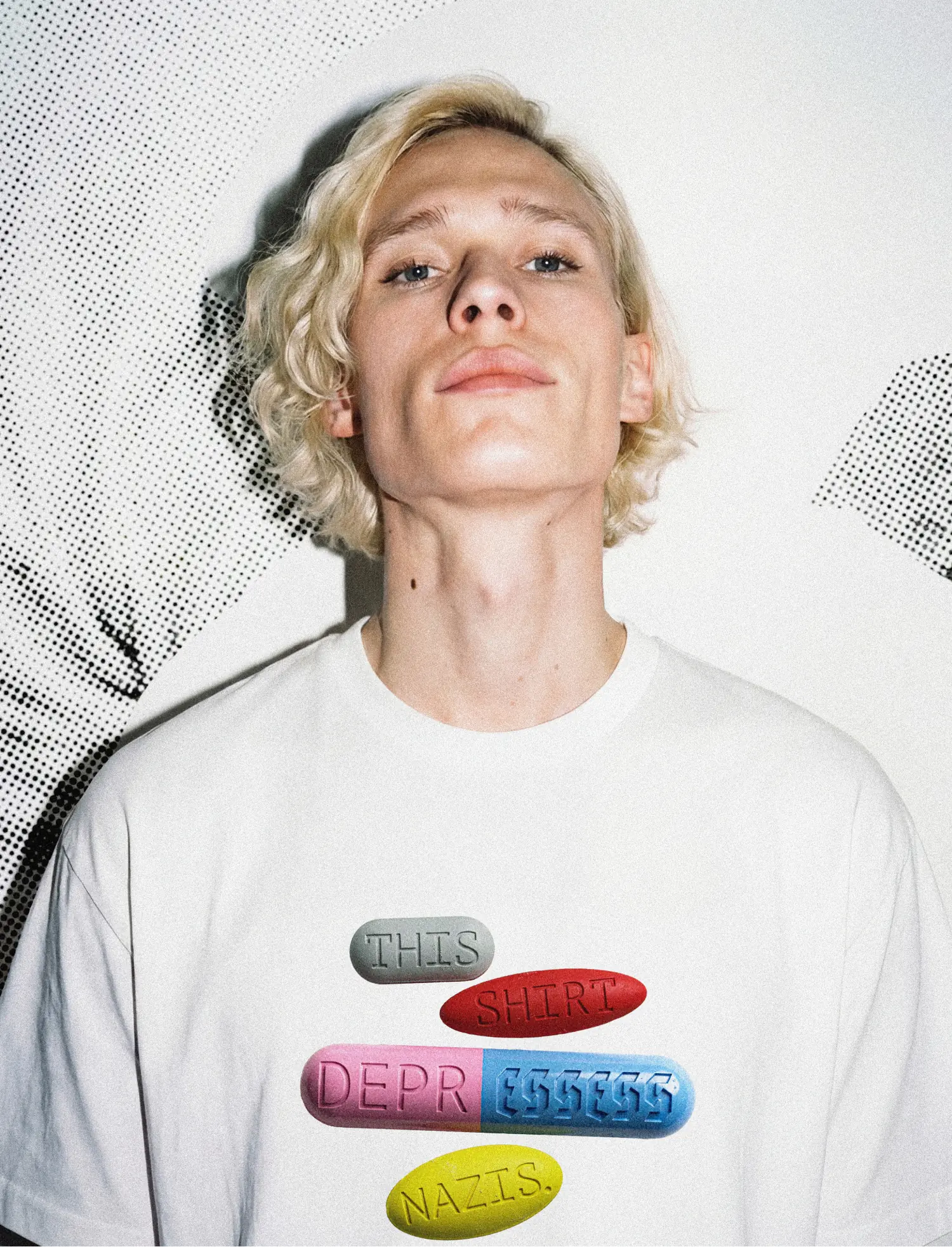 This shirt deprESSESS Nazis "Pills" T-Shirt - Image 3